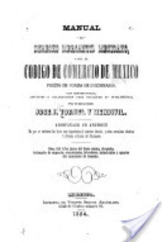 Código De Comercio de los Estados unidos Mexicanos