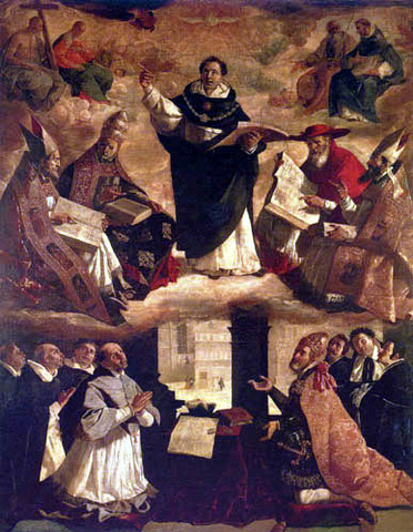 1224- 1274 El influjo de la escuela Dominicana por la vía de santo Tomás.