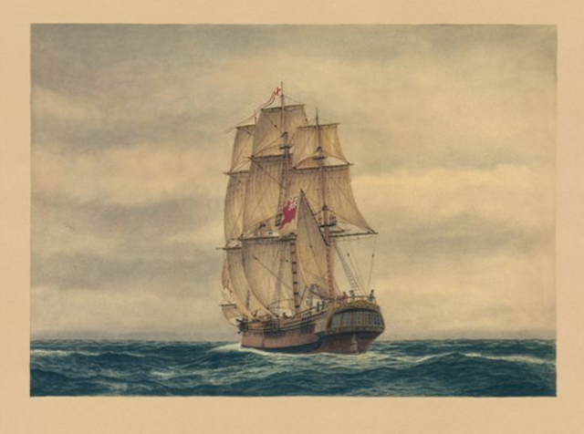 Ann Dutton left England on?