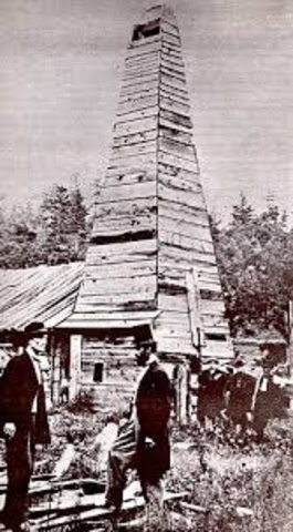 Apertura del Primer Pozo Petróleo en EUA