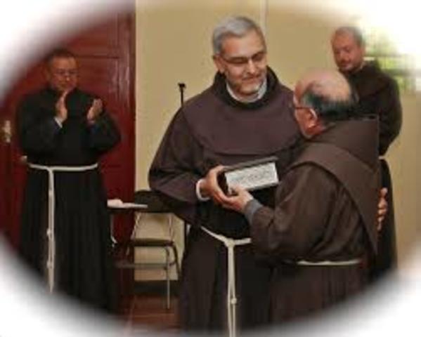 SANTAFE ELEGIDO COMO MINISTRO PROVINCIAL