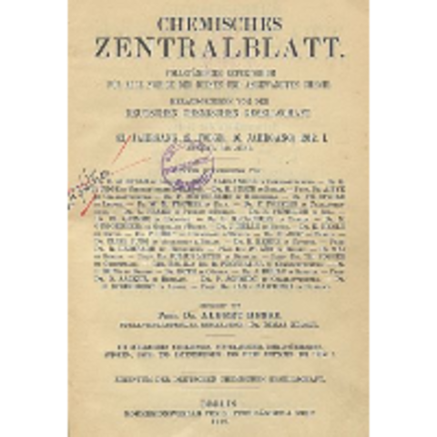 Pharmaceutisches Zentralbaltt