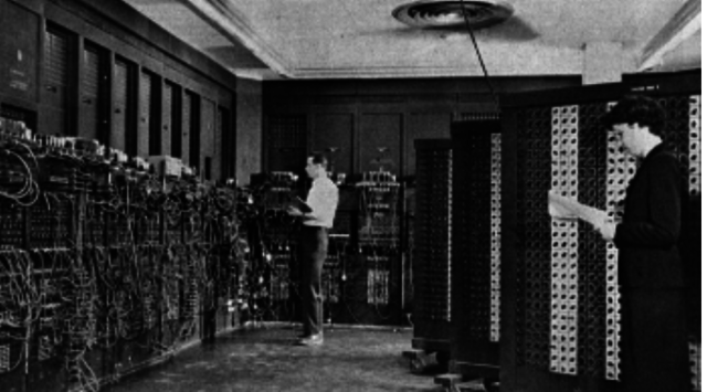 Aparece la primera computadora electronica