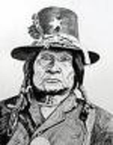 cheif potsanta takes  warriors on a thousand mile raid