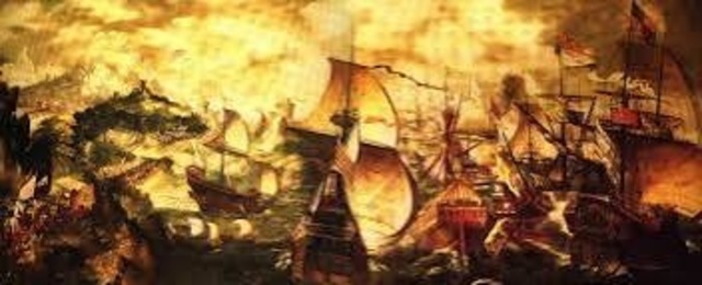 Defeat of Spanish Armada