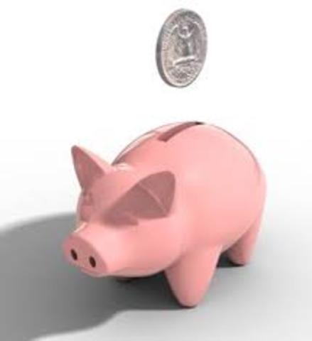 Ahorro para reparar el colegio.