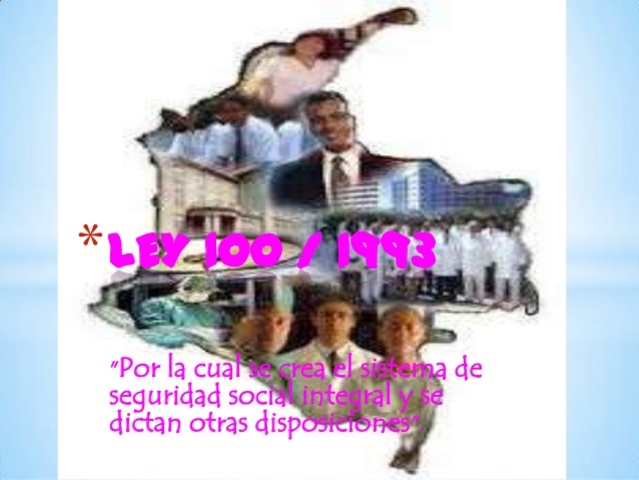 LEY 100 DE 1993
