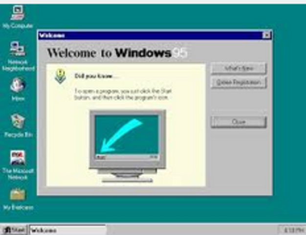Windows 95'  launch