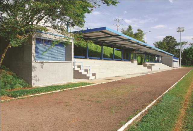 Construcción de las Graderías