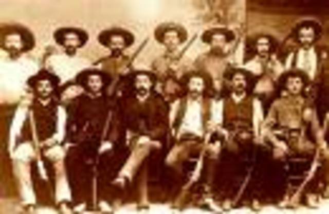 texas rangers form to fight comanche