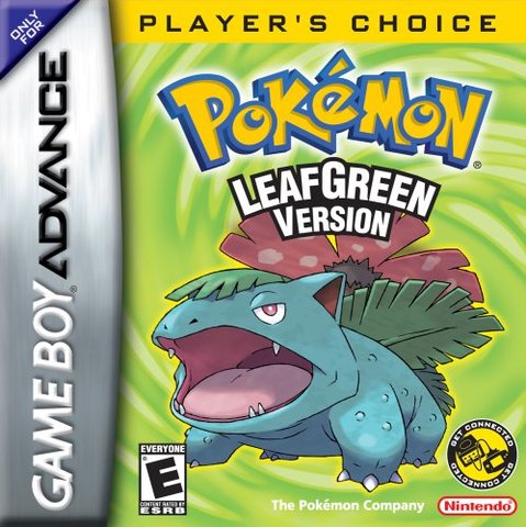 Pokemon Leaf Green and Fire Red