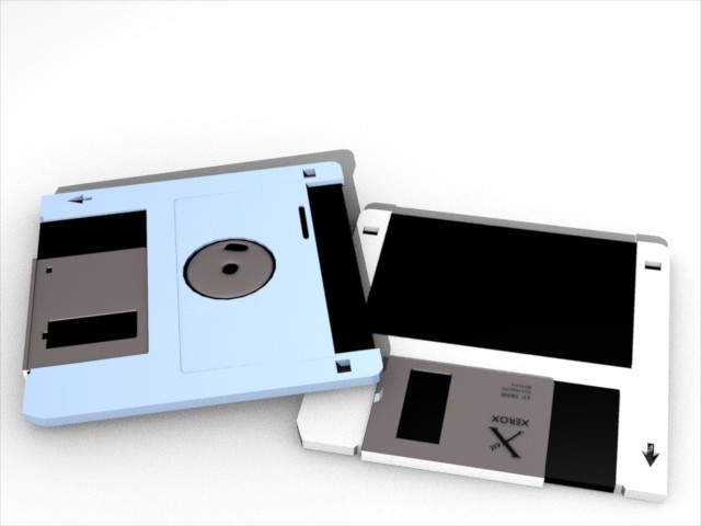 Grababa mis archivos en un disket...