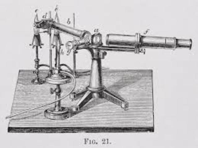 Primer espectroscopio útil