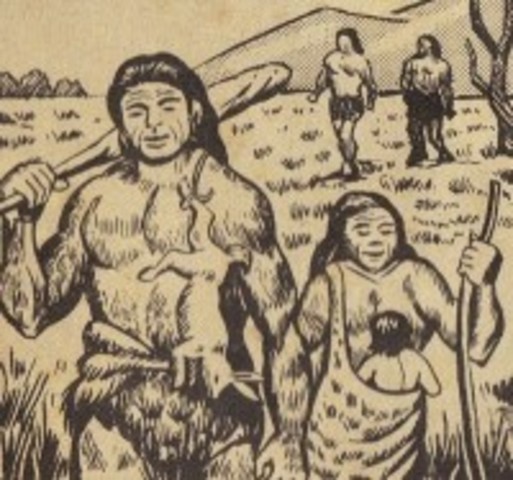 Inicios de la existencia humana  a.E..C.