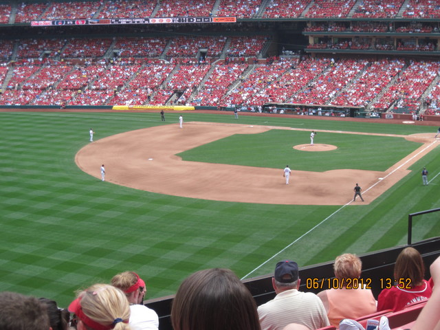 Sang the national anthem at the carnials game