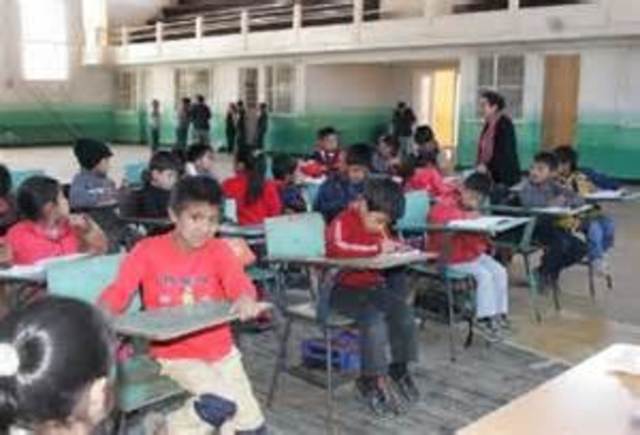 Incremento de escuelas primarias, federales, estatales y particulares