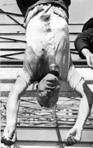 Mussolini captured and executed