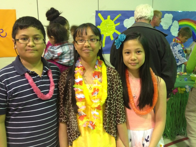 When I finished 6th grade party.