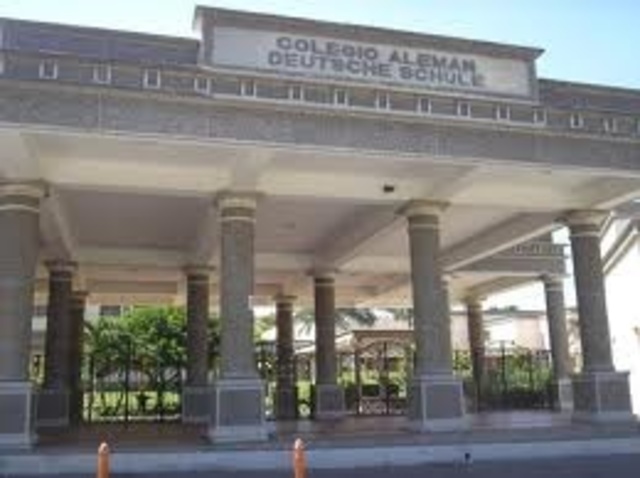 Entré al colegio Alemán