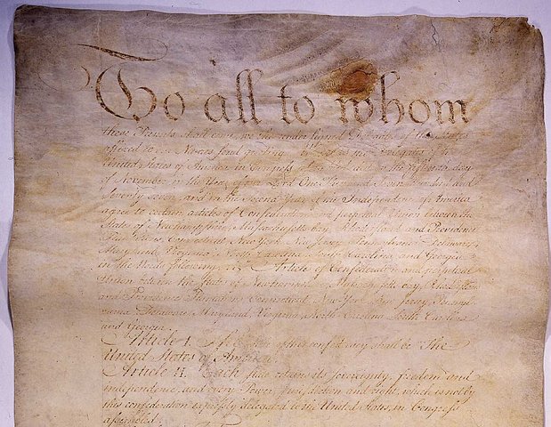 Committee appointed to draft Articles of Confederation