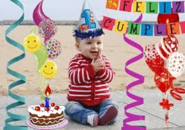 mi primer cumpleanos