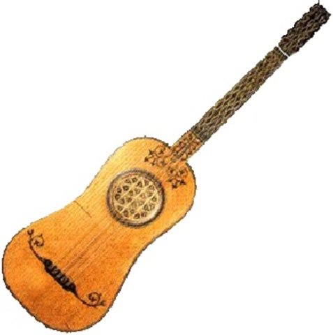Guitarra del siglo XVI