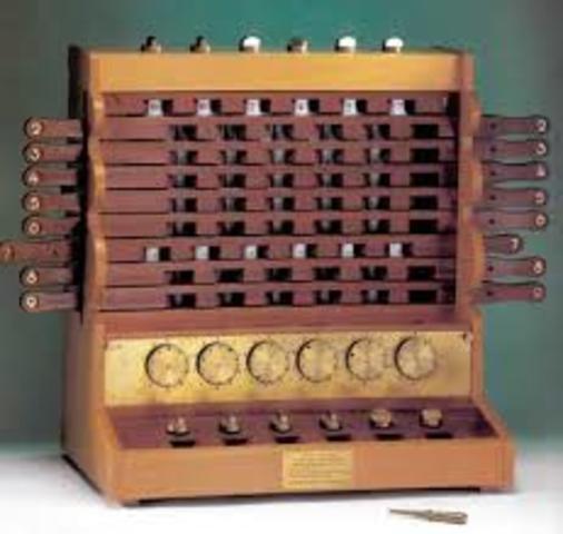 Primera Calculadora Mecanica