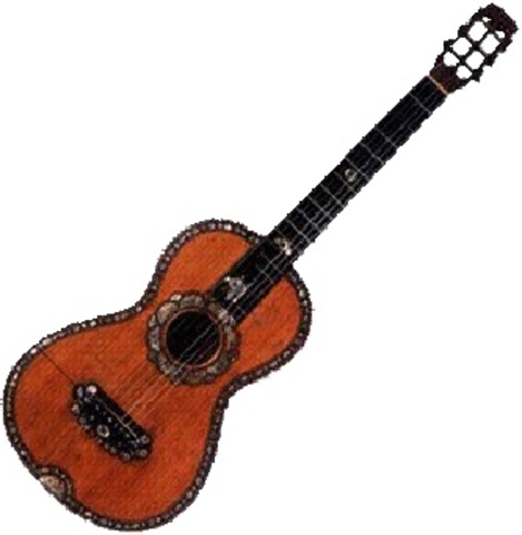 Guitarra española de corte