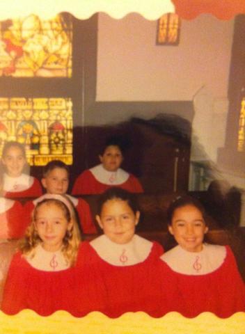 sang in my first choir