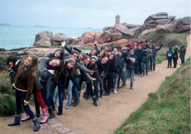 We visited a lot of cool places...