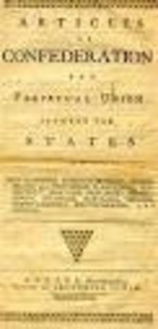 Articles of Confederation go into effect