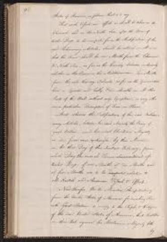 Signing of the Treaty of Paris