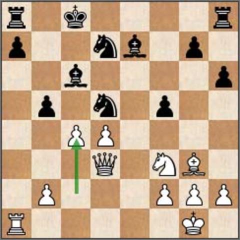 La máquina vence al hombre jugando ajedrez