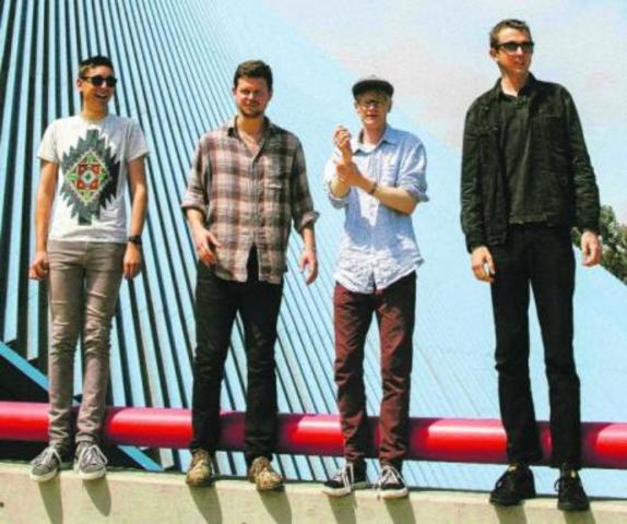 Alt-J sign with Infectious Records