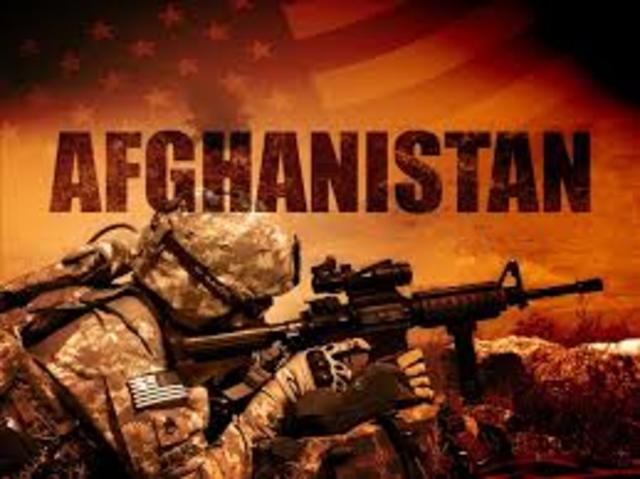 U.S invades afghanistan