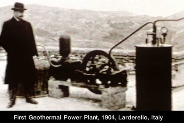 Invention of geothermal power plant