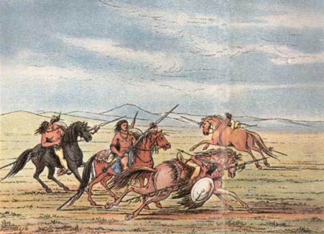 Comanches and Alabama-Coushattas