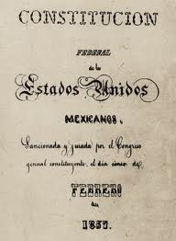 CONSTITUCIÓN DE 1857