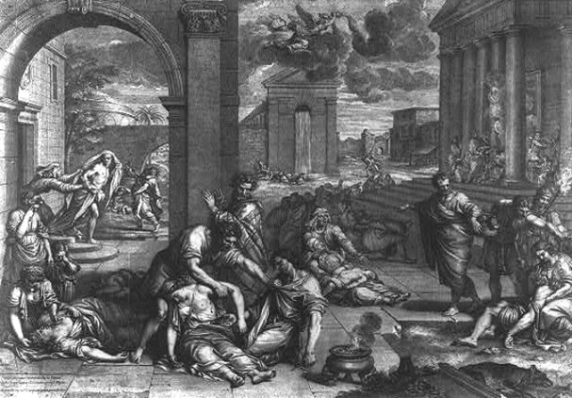 Black Death begins in Europe