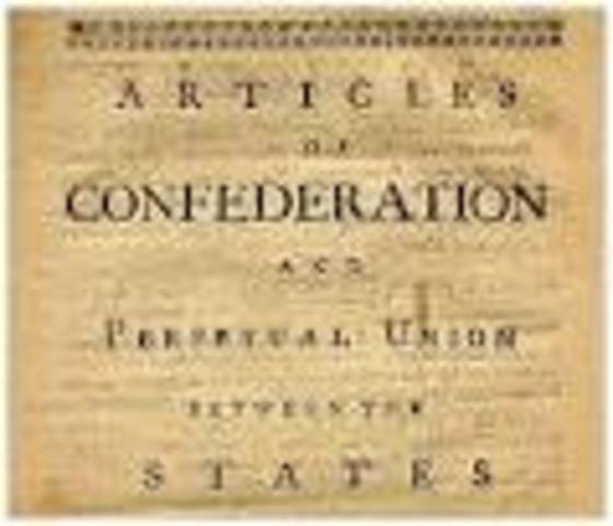 Articles of Confederation are approved