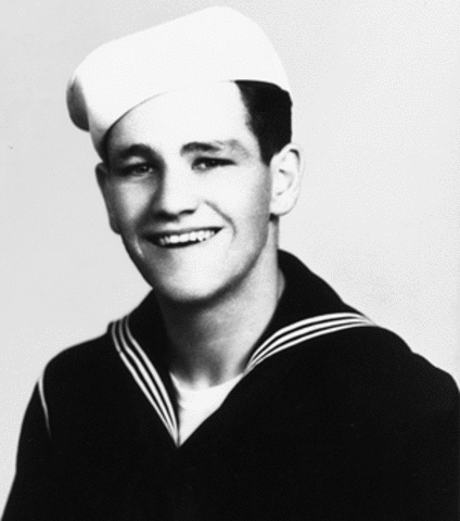 July 10, 1923 James Bradley when to the Navy.