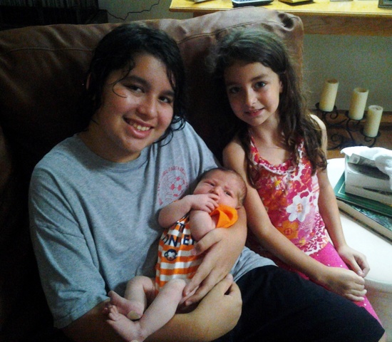 Liam was born. Grandchild #3