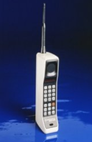 The first protable mobile phone was made available to the public