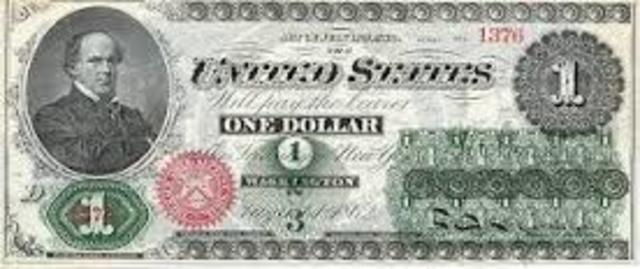 The national motto first appeared on paper money