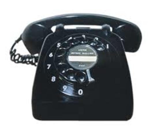 Saw telephones that were design oriented