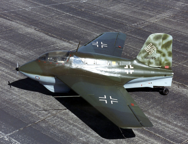 Me 163 Komet Rocket-Powered Aircraft Was Put To Operational Use.