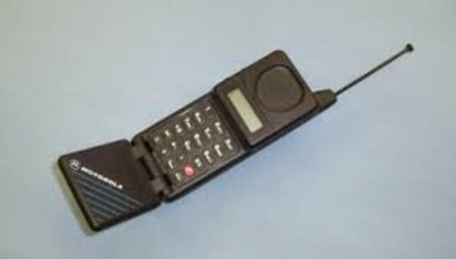 First Flip Phone