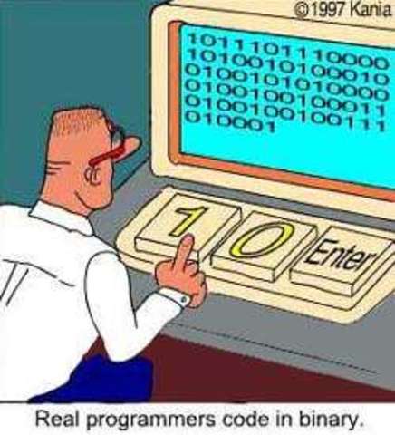 Aparecieron los Real Programmers