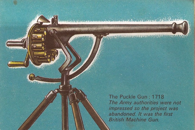 James Puckle Invents the "Puckle Gun"