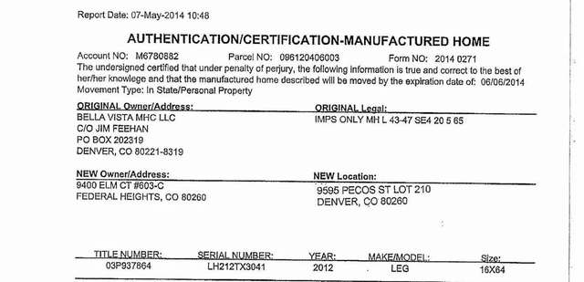Flooded Trailers Moved To New Locations